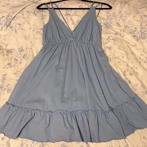 Babydoll light blue dress by ASOS